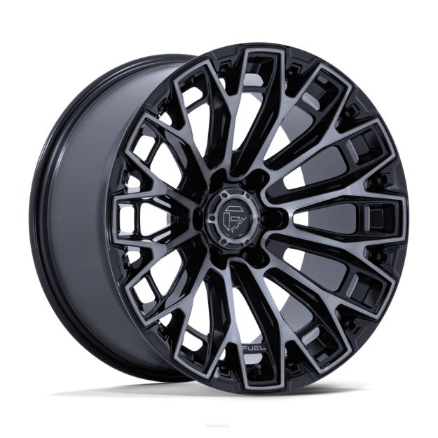 Felga aluminiowa FC882 TRAX Gloss Black Machined Face Dark Tinted Clear FUEL