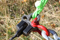 Flatlink uchwyt szeklowy liny wyciągarki 3 punktowy Factor55 00225-06 - szary - 3