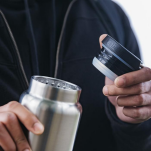 Termiczna butelka kubek Kanteen TKWide VI 355 ml Stalowa Klean Kanteen - 10