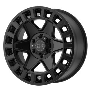 Felga aluminiowa 8x18" 5x120 ET35 Matte Black York Black Rhino - Volkswagen Amarok