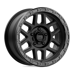 Felga aluminiowa KM544 Mesa Satin Black W/ Gloss Black LIP KMC