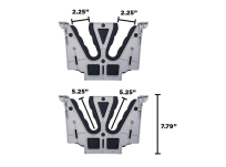 DECKED Piecekeeper - komplet (2 szt.) uchwytów na broń do wąskiej szuflady - 2