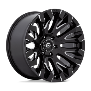 Felga aluminiowa D828 QUAKE Gloss Black Milled FUEL