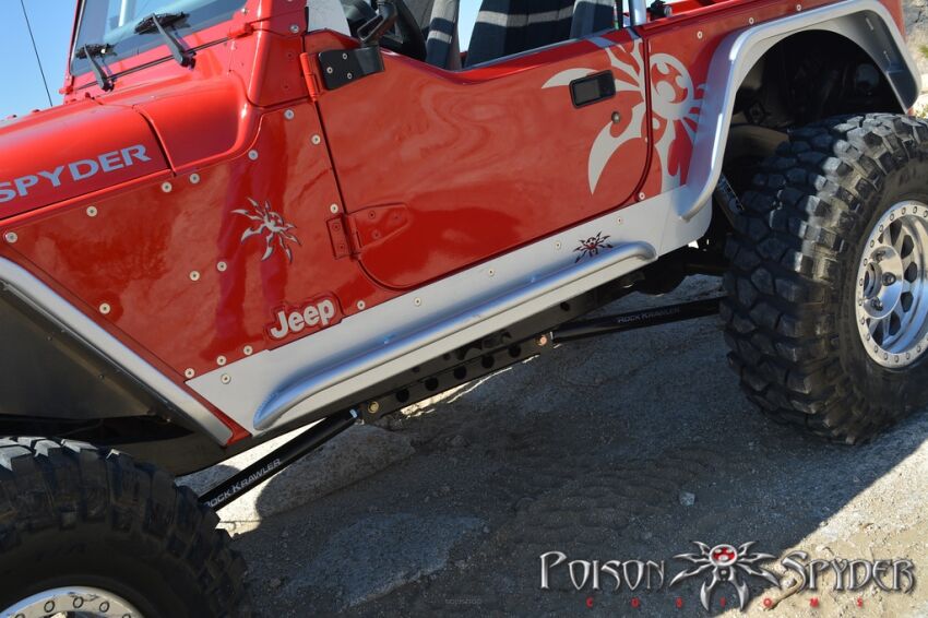 Osłony błotników przednich XC High-Line POISON SPYDER - Jeep Wrangler TJ