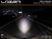 Zestaw dwóch lamp LAZER TRIPLE-R 850 (Gen2) z systemem montażu w fabrycznym grillu – Ford Ranger Raptor (2023 -) - 12