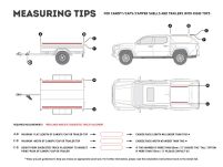 Truck Canopy or Trailer with OEM Track Slimline II Rack Kit / 1475mm(W) X 1358mm(L) - by Front Runner - 8
