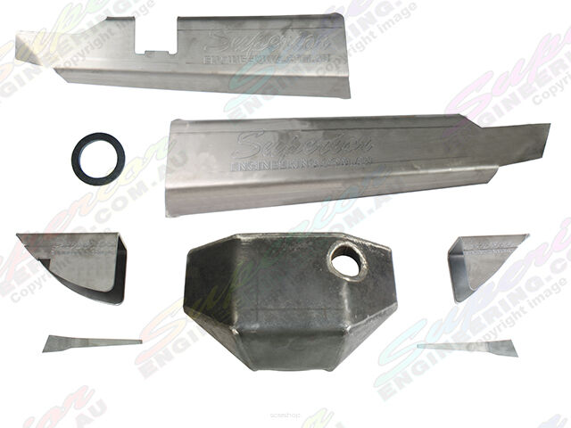 Wytrzymała Osłona Tylnego Mostu Superior Engineering - Nissan Patrol Y60