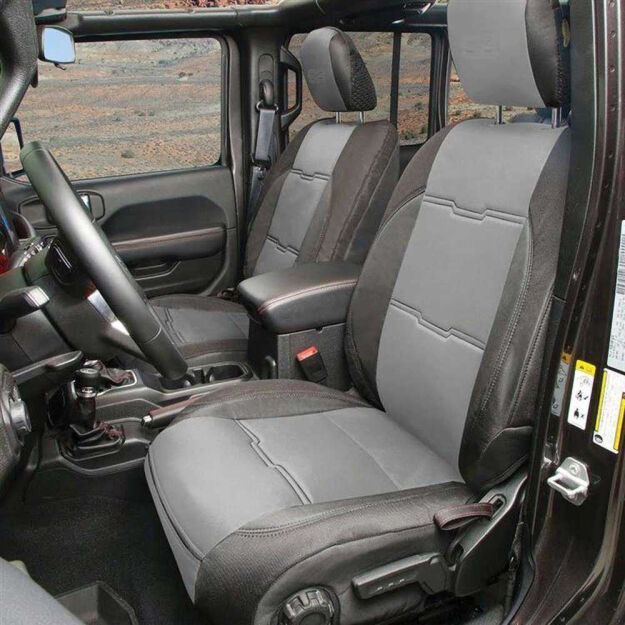 Komplet pokrowców na fotele neoprene black/charcoal Smittybilt GEN2