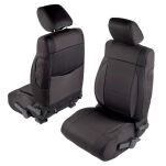 Komplet pokrowców na fotele Black Sides/Black Center neopren Smittybilt - 2