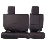 Komplet pokrowców na fotele Black Sides/Black Center neopren Smittybilt - 3