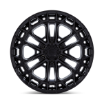 Felga aluminiowa FC874 CELSIUS Matte Black W/ Gloss Black Lip FUEL - 3