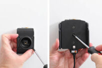 Uchwyt aktywny do stałej instalacji do Apple iPhone 13 Plus w futerale lub bez o wymiarach: 75-89 mm (szer.), 6-10 mm (grubość). - 5