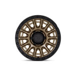 Felga aluminiowa D861 Matte Bronze W/ Black Ring Fuel - 2