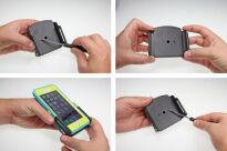 Uchwyt regulowany do Apple iPhone 6s w futerale lub obudowie o wymiarach: 75-89 mm (szer.), 9-13 mm (grubość). - 7