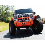 Lampy LED okrągłe czarne 7