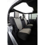 Komplet pokrowców na fotele charcoal neopren Smittybilt - 13