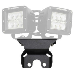 Mocowania dwóch świateł LED Cube 3x3" nad tylną szybą Go Rhino