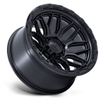 Felga aluminiowa FC881 SURGE Matte Black W/ Gloss Black Lip FUEL - 2