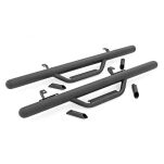 Progi, stopnie boczne czarne Rough Country Nerf Steps - 5