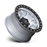 Felga aluminiowa KM550 RIOT SBL Machined W/ Satin Black Lip KMC - 3