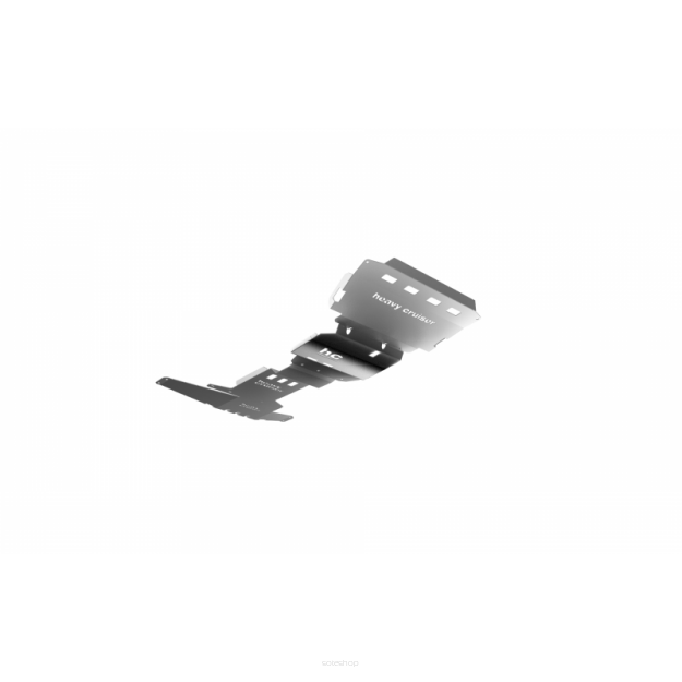 Komplet osłon podwozia Ford Ranger Raptor 2019- aluminiowy