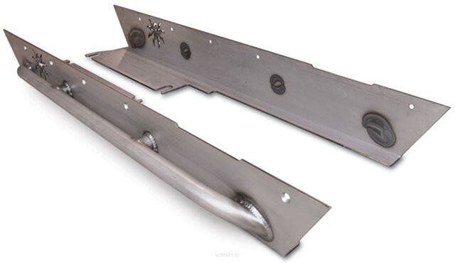 Osłony boczne ze stopniem stalowe POISON SPYDER - Jeep Wrangler TJ