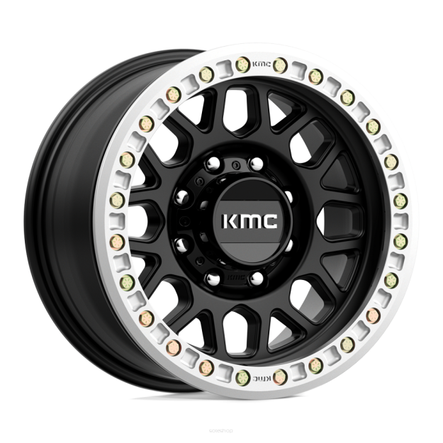 Felga aluminiowa KM234 GRENADE DESERT BEADLOCK Satin Black KMC