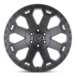 Felga aluminiowa WARLORD Matte Gunmetal BLACK RHINO - 2