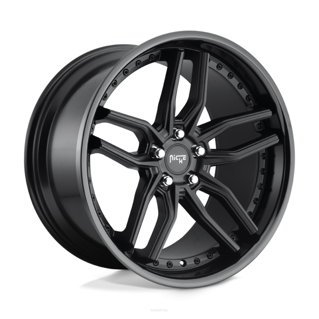 Felga aluminiowa M194 METHOS Gloss Black Matte Black NICHE ROAD WHEELS