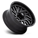 Felga aluminiowa D807 HURRICANE Gloss Black Milled FUEL - 3