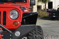 Błotniki nadkola przednie Crusher szerokie aluminiowe POISON SPYDER - Jeep Wrangler JK - 4