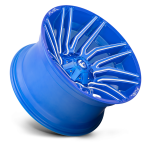 Felga aluminiowa D774 TYPHOON Anodized Blue Milled FUEL - 2