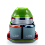 Zestaw naczyń turystycznych dla 4 osób Infinity 4 Person Deluxe Tableset GSI - 2