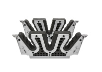 DECKED Piecekeeper - komplet (2 szt.) uchwytów na broń do szerokiej szuflady - 5