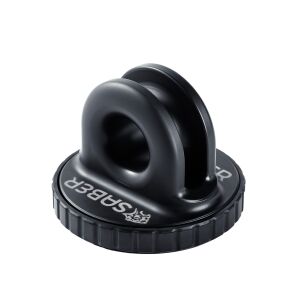 6061 Aluminium Spliced Winch Thimble PRO - Cerakote Black