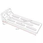 Markiza zadaszenie VICKYWOOD 180° Szara - 18