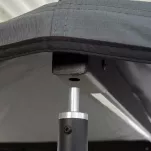 Markiza zadaszenie VICKYWOOD 180° Szara - 8