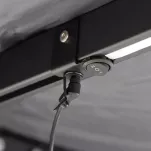 Markiza zadaszenie VICKYWOOD 180° Szara - 9