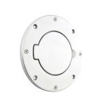 Klapka wlewu paliwa aluminiowa Smittybilt - Jeep Wrangler TJ - 5