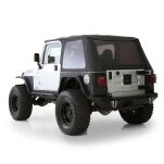 Klapka wlewu paliwa aluminiowa Smittybilt - Jeep Wrangler TJ - 2