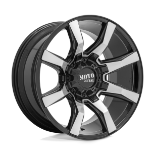 Felga aluminiowa MO804 SPIDER Gloss Black Machined MOTO METAL