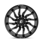 Felga aluminiowa D744 SABER Gloss Black Milled FUEL - 2