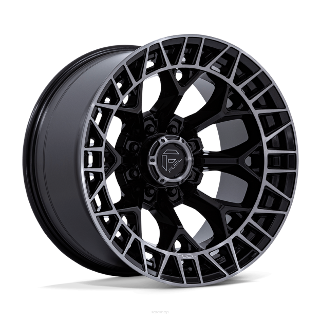 Felga aluminiowa FC873 CHARGER Gloss Black Brushed Dark Tint FUEL