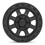 Felga aluminiowa KM548 CHASE Satin Black W/ Gloss Black Lip KMC - 2