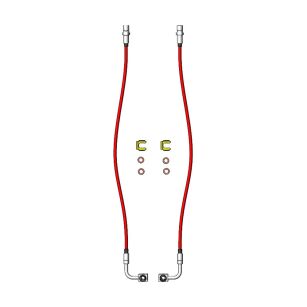 Przewody hamulcowe HD tył 22" Clayton Lift 0-5"