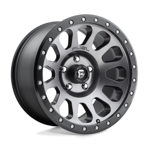 Felga aluminiowa D601 VECTOR Matte Gun Metal Black Bead Ring FUEL