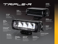 Zestaw dwóch lamp LAZER TRIPLE-R 850 (Gen2) z systemem montażu w fabrycznym grillu – Ford Ranger Wildtrak (2023 -) - 16