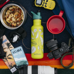 Butelka turystyczna Kanteen Classic Rustling Leaves 800ml zielona Klean Kanteen - 5