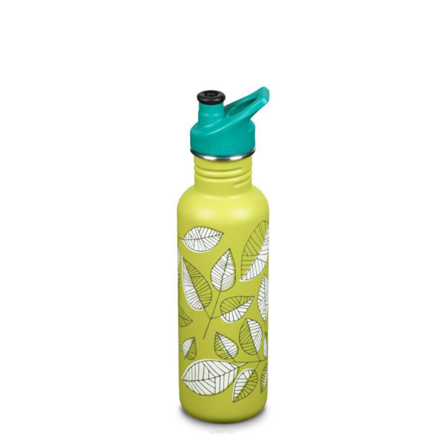 Butelka turystyczna Kanteen Classic Rustling Leaves 800ml zielona Klean Kanteen