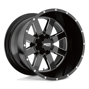 Felga aluminiowa MO962 Gloss Black Milled MOTO METAL
